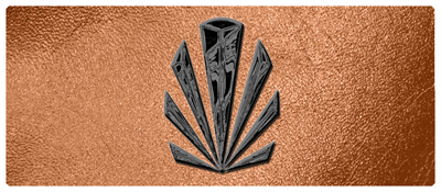 DNSEMP-L-602-BK-SH-CP Black Sunburst Shimmer Copper